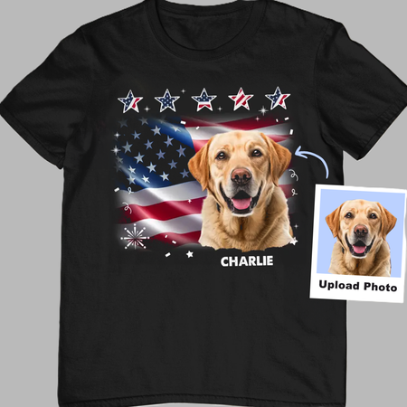 Dog & Cat Personalized Custom Unisex T-shirt-Gift For Pet Owners Lovers